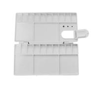 Plateau De Mélange D'Aquarelle À L'Huile, Palette Pliante Rectangulaire De 25 Grilles, Plateau De Mélange De Peinture, Jouet De Dessin D'Éducation Précoce Pour Enfants