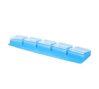 Plateau de Mélange Dentaire avec Couvercle Autoclavable en Plastique | Puits Concis, pour Laboratoire Dentaire et Grands Ateliers, Mélange Précis, Tri des Colorants