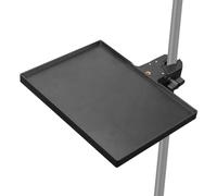 Plateau de montage fonctionnel pour studio - Support de micro - Peut contenir des interfaces de musique, récepteurs, téléphones pour streaming en direct - Accessoire de studio