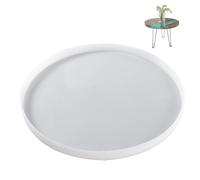 Plateau de moule en silicone - Moule de table rond en résine, outils de moulage de meubles créatifs, artisanat de table basse de rivière, matériau en caoutchouc polymère flexible | Planche de charcute