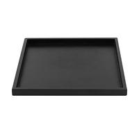 Plateau de Nourriture carré Bois thé café collation Plateau de Service pour la Maison Cuisine Restaurant cafés cantines （30x30x2cm）