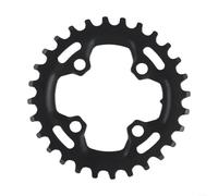 Plateau de pédalier 28T 64BCD spécifique aux vélos de montagne - Forme étroite à dents larges - Améliore le transfert de puissance et minimise le glissement