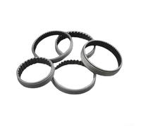 Plateau de pédalier 60T pour VTT en alliage d'acier chromé 6 x 5 mm d'épaisseur pour une stabilité de charge et un changement fluide Convient pour différents types de filetage (E)