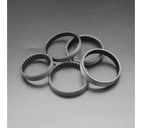 Plateau de pédalier 60T pour VTT en alliage d'acier chromé 6 x 5 mm d'épaisseur pour une stabilité de charge et un changement fluide Convient pour différents types de filetage (F+5)