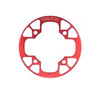 Plateau de pédalier, Anneau de chaîne manivelle, 109bcd protecteur vélo montagne, plateau roue pignon route(Red)