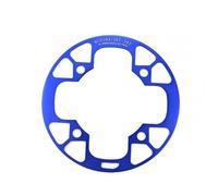 Plateau de pédalier, Anneau de chaîne manivelle, 109bcd protecteur vélo montagne, plateau roue pignon route(Blu)