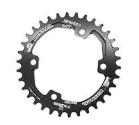 Plateau De PéDalier Anneau de chaîne Rond 30 T/32 T/34 T/36 T/38 96 BCD vélo vélo vélo Plateau dent Plaque Couronnes Cyclisme(30T,Black)