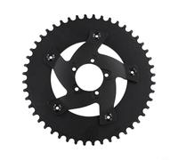 Plateau de pédalier en alliage d'aluminium 48T avec adaptateur compatible avec les modèles de moteur d'entraînement Bafang pour G320 M615 M625 BBS03 48V1000W