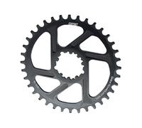 Plateau de pédalier étroit et large en alliage d'aluminium 32T/34T/36T/38T 3 mm