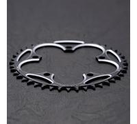 Plateau de pédalier pour vélo de route, simple 110BCD avec 5 boulons, design étroit à dents larges pour une meilleure rétention de la chaîne, options 42T, 44T, 46T, 48T (46T)