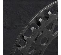 Plateau de pédalier pour VTT 104BCD en alliage d'aluminium avec protection de chaîne 34T 36T 38T optimisé pour la protection de la chaîne et les changements de vitesse en douceur (38T)