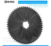 Plateau de pédalier RIRO à 3 boulons à montage direct pour vélo de route, chaîne étroite-large, décalage de 1 mm, couronne de pignon pour vélo de route et gravel, compatible SRAM GT12--50T