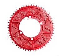 Plateau de pédalier simple pour vélo de route BCD110 mm 4 boulons 3 mm décalé avec technologie étroite en alliage d'aluminium (46T)