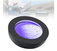 Plateau de peinture au sable de méditation, 19 motifs, table de sable zen avec lumières LED 7 couleurs, contrôle intelligent par application, accessoires magnétiques pour soulager le stress, soulager