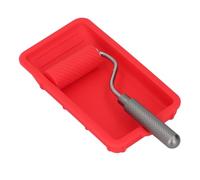 Plateau de peinture de maison avec brosse à rouleau réutilisable et pinceau rouleau pour rénovation de maison