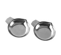 Plateau de pesée en acier inoxydable pour balance de cuisine, bijoux, pâtisserie et analyse, mesures précises, facile à nettoyer, petite plate-forme de pesée