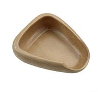 Plateau de pesée en bois massif pour grains de café, plaque de mesure de précision pour poudre, plateau élégant pour comptoir de cuisine (bois de hêtre)