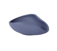 Plateau de pesée en silicone pour grains de café avec prise en main confortable et base stable (gris)