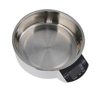 Plateau de pesée surdimensionné, compatible avec m, arrêt automatique, compatible avec l'efficacité énergétique, balance de cuisine contempo