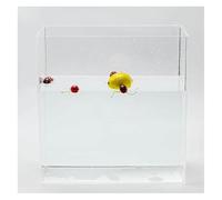 Plateau de Photographie créatif Présentoir Transparent HD for Aquarium, Plateau Flottant for Accessoires de Photographie(60x30x40cm/23.6x11.8x15.7in)