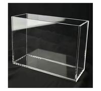 Plateau de Photographie créatif Réservoir d'eau Transparent Peu Profond for cosmétiques, Accessoires de Tournage publicitaires, Plateau de Rangement de 5 mm d'épaisseur(9.8x7.9x5.9in)