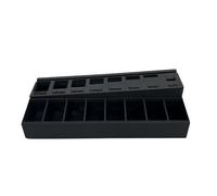 Plateau de planification de vis en polyéthylène de poids insuffisant avec compartiment de précision pour une catégorisation efficace des outils Trieur de matériel publié stéréoscopique