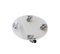 Plateau de plantes mobile avec roulette - Bac à fleurs - Support d'eau - Pot d'intérieur pour support mobile - Soucoupe à roulettes