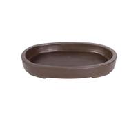 Plateau de plantes Soucoupe ovale for pot de fleurs en argile violette