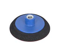 Plateau de polissage Ø 115 mm - Plateau de poncage dur pour Meuleuse d'angle avec Filetage M14 pour disques abrasifs auto-agrippant - tous les Diamètres disponibles - DFS