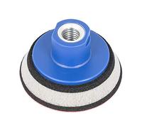 Plateau de polissage Ø 75 mm - Plateau de poncage doux pour Meuleuse d'angle avec Filetage M14 pour disques abrasifs auto-agrippant - tous les Diamètres disponibles - DFS