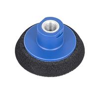 Plateau de polissage Ø 75 mm - Plateau de poncage moyen pour Meuleuse d'angle avec Filetage M14 pour disques abrasifs auto-agrippant