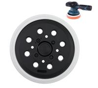 Plateau de Ponçage 125 mm Bosch, Plateau Ponceuse pour bosch avec Hook et Loop 8 Trous Compatible avec Bosch PEX 300/400 AE Ponceuse Excentrique Poweka