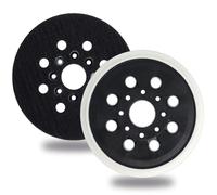 Plateau de Ponçage 125 mm Compatible avec Bosch et SKIL | Pour RS035, GEX 125-1 AE, PEX 220 A, PEX 220 AE, SKIL 7402 et 7490, pour Ponceuses Excentriques et Remplacement