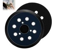 Plateau De Ponçage 125mm & 8 trous, Haute Qualité Tampon Ponceuse Remplacement Compatible With Makita DeWalt Bosch Black Decker, Plateau Ponceuse Pour Ponceuse Excentrique Polissage à Haute Vitesse