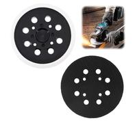 Plateau de Ponçage 125mm compatible avec Bosch PEX 300/400 AE, 8 Trous