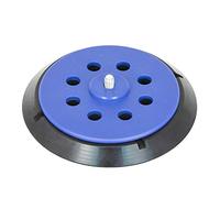 Plateau de ponçage 150 mm pour FEIN - MSF-636-1 comme accessoire pour ponceuse excentrique - Aspiration à poussière 8 trous - Dureté moyenne