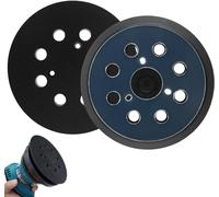 Plateau de Ponçage, 8 Trous Tampon de Remplacement, 125mm Tampon de Remplacement, Plateau de Ponçage pour BO5010, Plateau Ponceuse 125mm 8 Trous, Compatible avec Makita BO5010 BO5030K BO5031K