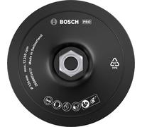 Plateau de ponçage auto-agrippant pour feuilles de papier abrasif, 125 mm, 12 500 tr/min Bosch 2608601077