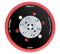 Bosch Bosch Expert Multihole (Expert Multihole) Tampon support universel, 125 mm, moyen Quantité:1