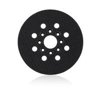 Plateau de ponçage de 125 mm pour Bosch, plateau de ponçage velcro 125 mm avec crochet et boucle 8 trous, compatible avec Bosch Pex 220 A, Gex 125-1 Ae, Skil 7402/7490 pour ponceuse excentrique