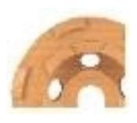 Plateau De Ponçage Diamant Pour Surfaceuse Ø 125 (Dégrossisage À Sec)/Qté:1 / Ø:125 Mm / Ø Alésage:22,23 Mm Makita B-12295 G
