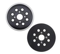 Plateau de ponçage professionnel 125 mm pour ponceuse Bosch 125 Compatible avec Bosch PEX 300 AE et PEX 400 AE Ponceuse excentrique 8 trous 3 œillets