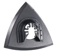 AGT Plateau de ponçage triangulaire pour outils multifonctions 93 mm