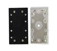 Plateau de ponceuse de rechange 93 x 178 mm pour Festool RS300 EQ-Plus LRS 93, plaque de support carrée en aluminium avec 12 trous pour le ponçage