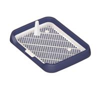 Plateau De Pot D'intérieur pour Chien - ABS+PP 47x36x5.5cm 18.5x14.17x2.17in | Coussinets pour Chiots | Tapis De Plat avec Grilles en, Support De Réutilisable Et Facile À Installer |