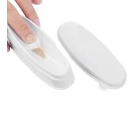 Plateau de poudre de trempage pour ongles,plateau de poudre de trempage d'ongles - Boîte de rangement de poudre à tremper - Outil économiseur de poudre à ongles monocouche, boîte de recyclage de paill
