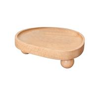 Plateau de Présentation de Bijoux, Bois Plateau Bijouterie Coffret à Bijoux, Organisateur Décoratif pour Collier Bracelet Bague Boucle d'Oreille Maquillage Salle de Bain Intérieur Cadeau Femme