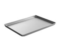 Plateau de présentation en aluminium pour pâtisserie et confiserie 400 x 300 x 2