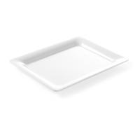 Plateau de présentation en mélamine GN1/2, hauteur 20 mm, blanc - Hendi 566015