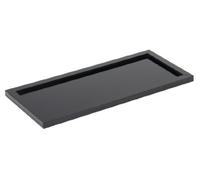 Nisbets Plateau de présentation pour salle de bain GF952 Acrylique Noir